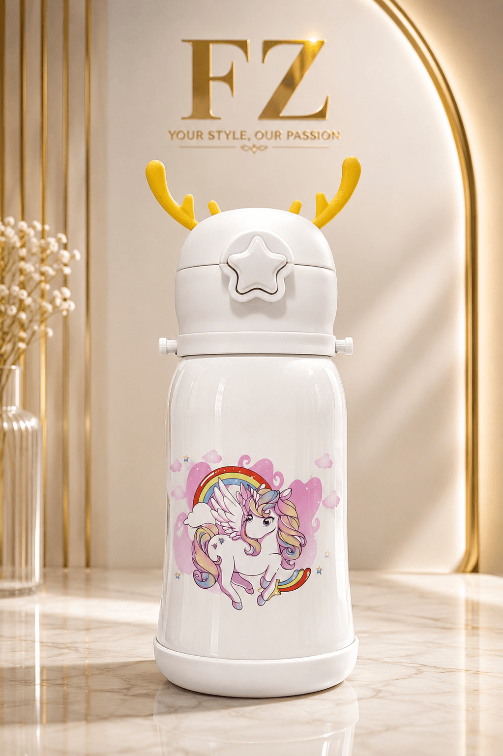 Unicorn Steel Bottle